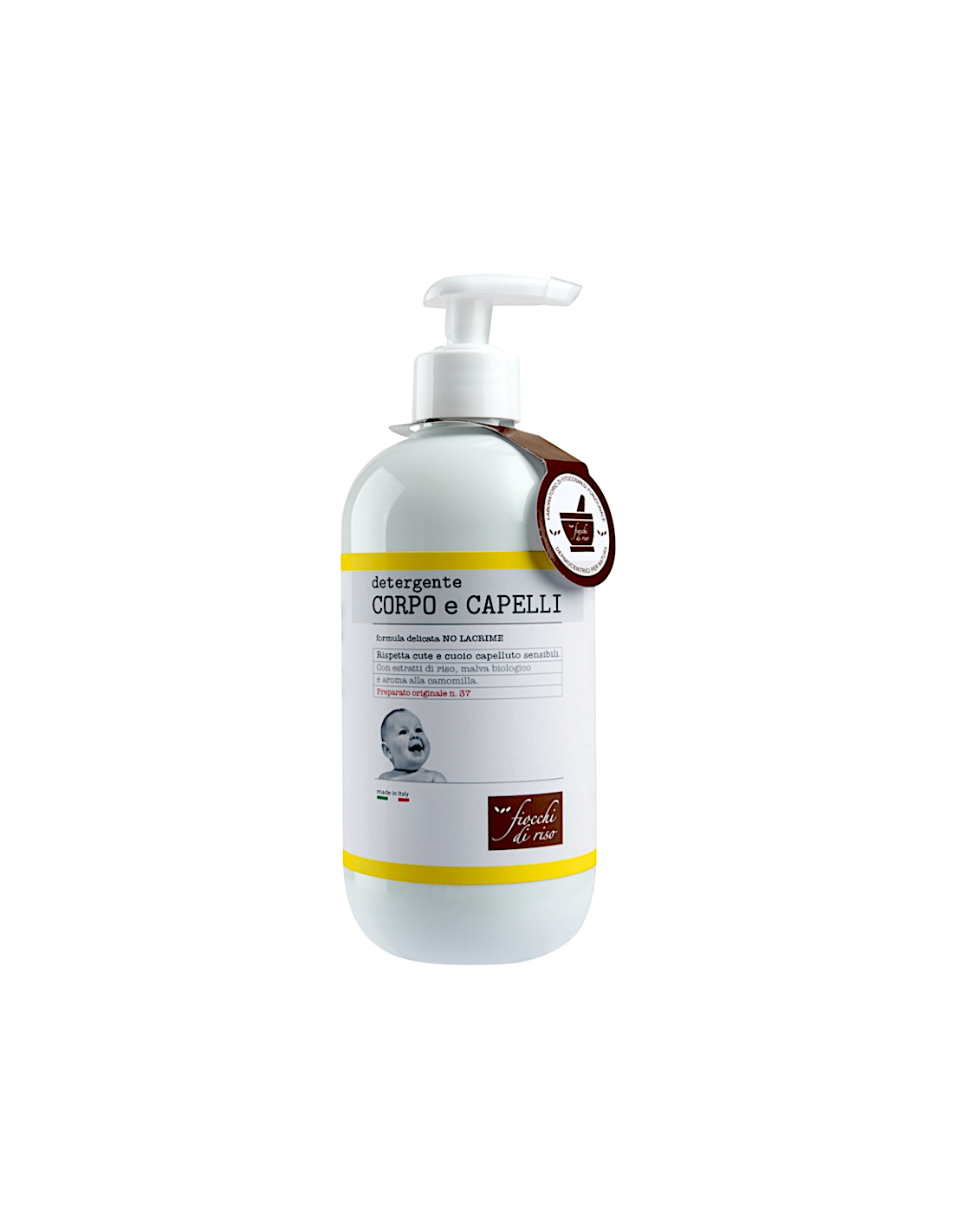 Fiocchi di Riso Detergente Corpo e Capelli Camomilla 400 ml | Edizione Speciale | Shopincasa.it