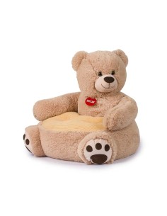 PELUCHE: vendita online POLTRONCINA ORSO BEIGE 50X50X50CM in offerta