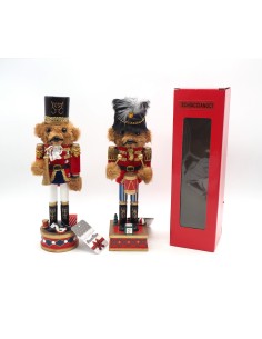 SOLDATO SCHIACCIANOCI ORSACCHIOTTO H28CM ASSORTITO