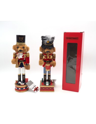 SOLDATO SCHIACCIANOCI ORSACCHIOTTO H28CM ASSORTITO