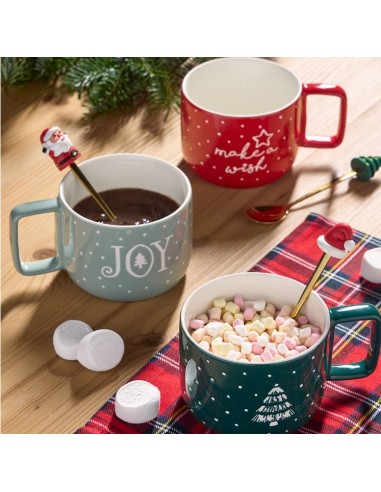 NATALE HOLIDAY BLEND MUG 420CC CON CUCCHIAIO