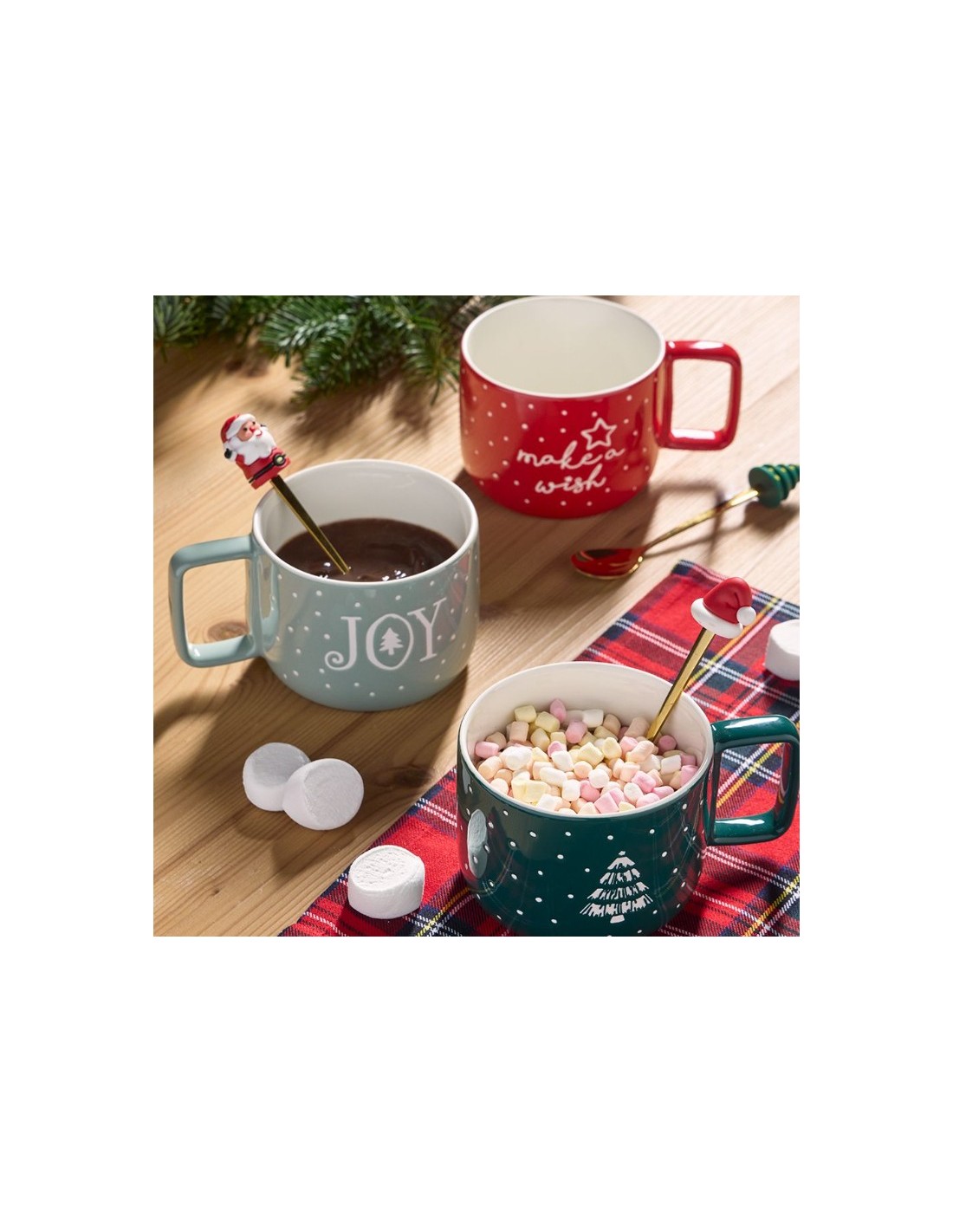 NATALE HOLIDAY BLEND MUG 420CC CON CUCCHIAIO