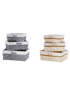 SET 3 CESTI 116779 KAREN RETTANGOLARI