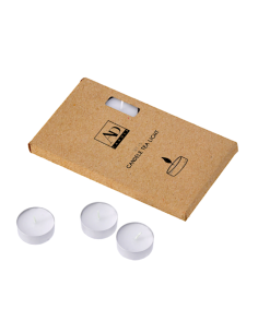 CONF 15 TEALIGHT 100436 BIANCO