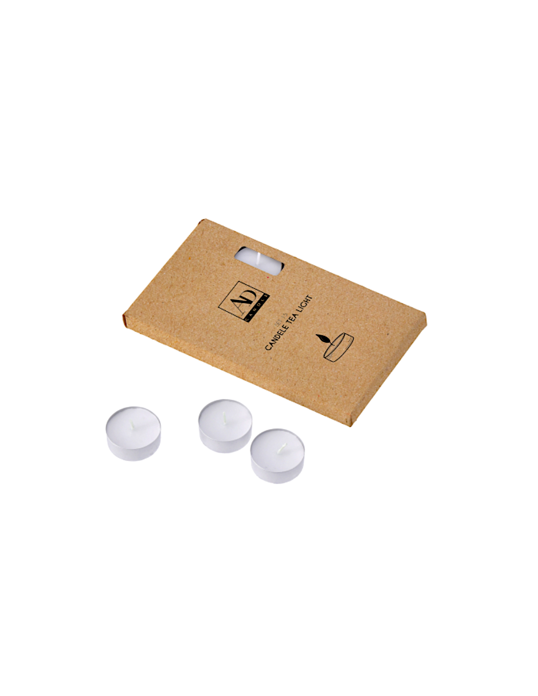 CONF 15 TEALIGHT 100436 BIANCO