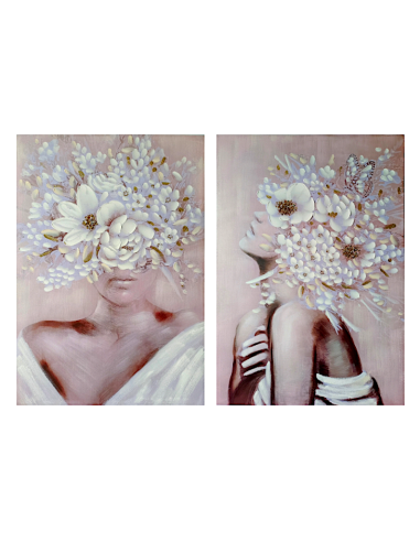 Quadro Donna Assortito 70x100 cm in Tela | Shopincasa.it