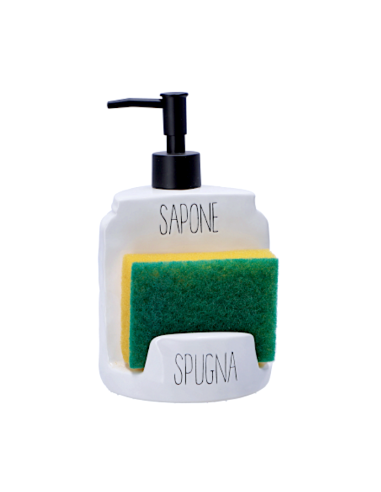 Dispenser in Ceramica con Spugna | Shopincasa.it