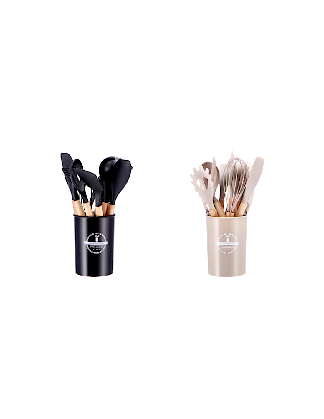 PORTAUTENSILI CUCINA 107550 CON 11 UTENSILI