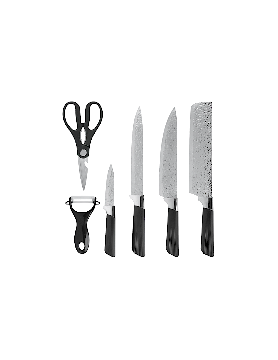 Set 4 utensili da cucina Coltelli, Forbici e Pelapatate | Shopincasa.it
