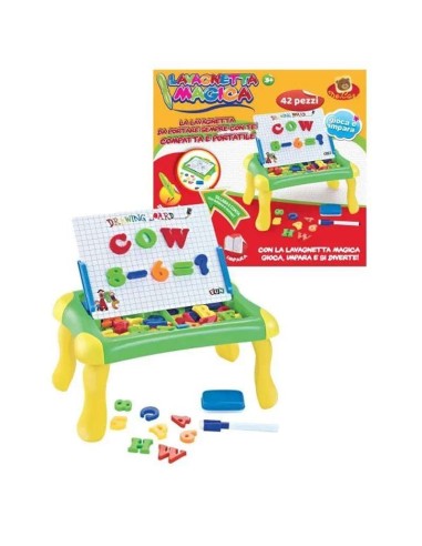 Lavagna Magnetica con Lettere e Numeri 30x33cm Educativa | Shop in Casa