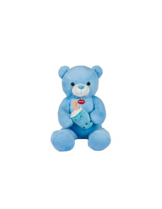 PELUCHE: vendita online PELUCHE ORSO AZZURRO 80CM CON BUBBLE TEA in offerta