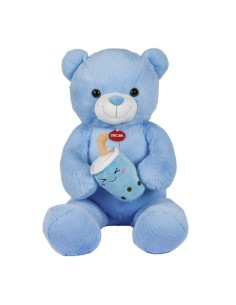 Peluche Orso Azzurro 80cm con Bubble Tea Morbido e Cocco loso | Shop in Casa