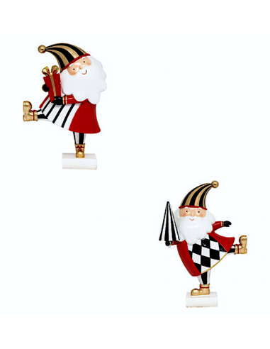 DECORAZIONE GNOMO RESINA H19CM ASSORTITO