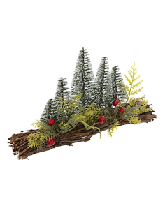 COMPOSIZIONE DA TAVOLO ALBERI 18X30CM