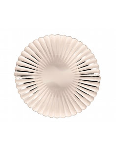 CENTROTAVOLA PLASTICA 33CM ARGENTO