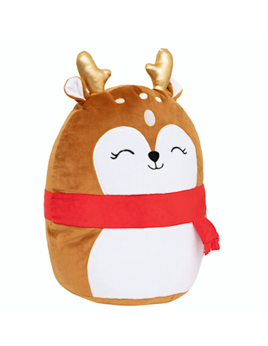 OGGETTISTICA NATALE: vendita online Decorazione peluche renna di Natale 26x15x35cm squishy - La magia di Natale a casa tua in...