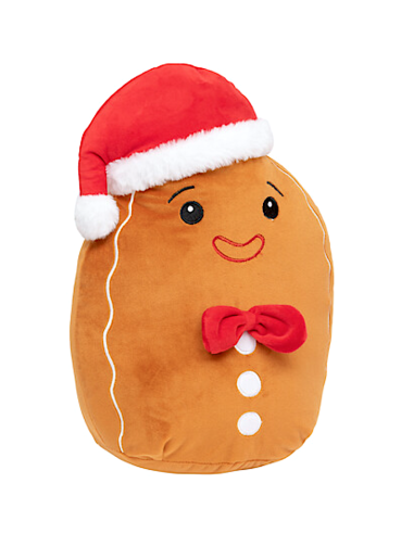 OGGETTISTICA NATALE: vendita online Decorazione peluche Pan di Zenzero di Natale 29x15x36cm squishy - La magia di Natale a ca...