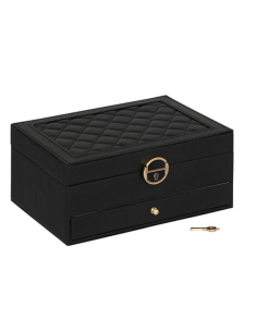 SCATOLA PORTAGIOIE 17X11X23CM MDF NERO