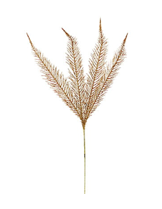 RAMO CIPRESSO 75CM DORATO