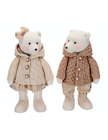 ORSO 251319 24X17X46CM CREMA/BEIGE ASSORTITO
