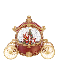 CARROZZA 231090 CON BABBO NATALE LED