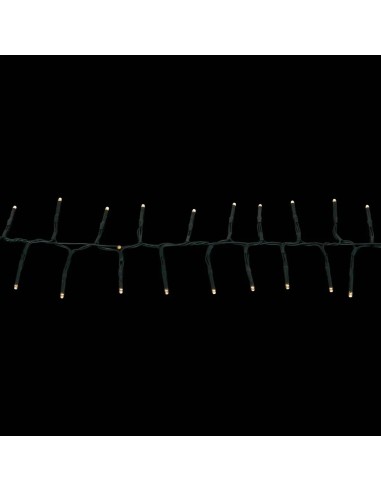 LUCI DI NATALE: vendita online Boa Luminosa Professionale 10m 664 LED Bianco Caldo 8 Funzioni IP44 Esterno/Interno in offerta
