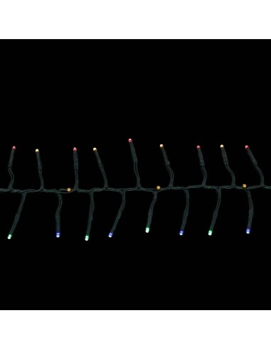LUCI DI NATALE: vendita online Boa Luminosa Professionale di Natale 10m 664 LED Multicolor, 8 Giochi di Luce, IP44 per Estern...
