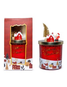 CANDELA PROFUMATA VANIGLIA E FRUTTI ROSSI 220GR VETRO