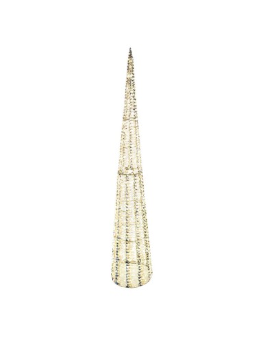 ALBERO CONO 28X150CM METALLO/PLASTICA CON 1440 LUCI LED