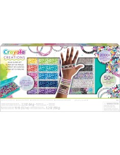 GIOCHI GIRL: vendita online SUPER SET LETTERE E PERLINE, ATTIVITÀ CREATIVA PER BAMBINE DA 8 ANNI, CRAYOLA CREATIONS in offerta 2