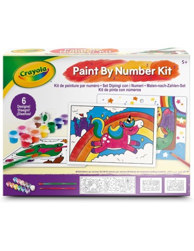 PRESCOLARI: vendita online KIT PER COLORARE 04-2949 DIPINGI CON I NUMERI in offerta