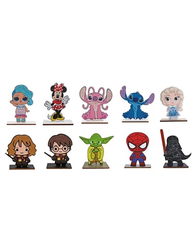 GIOCATTOLO PUBBLICIZZATO: vendita online CRISTAL ART BUDDIES PERSONAGGIO DISNEY ASSORTITO in offerta