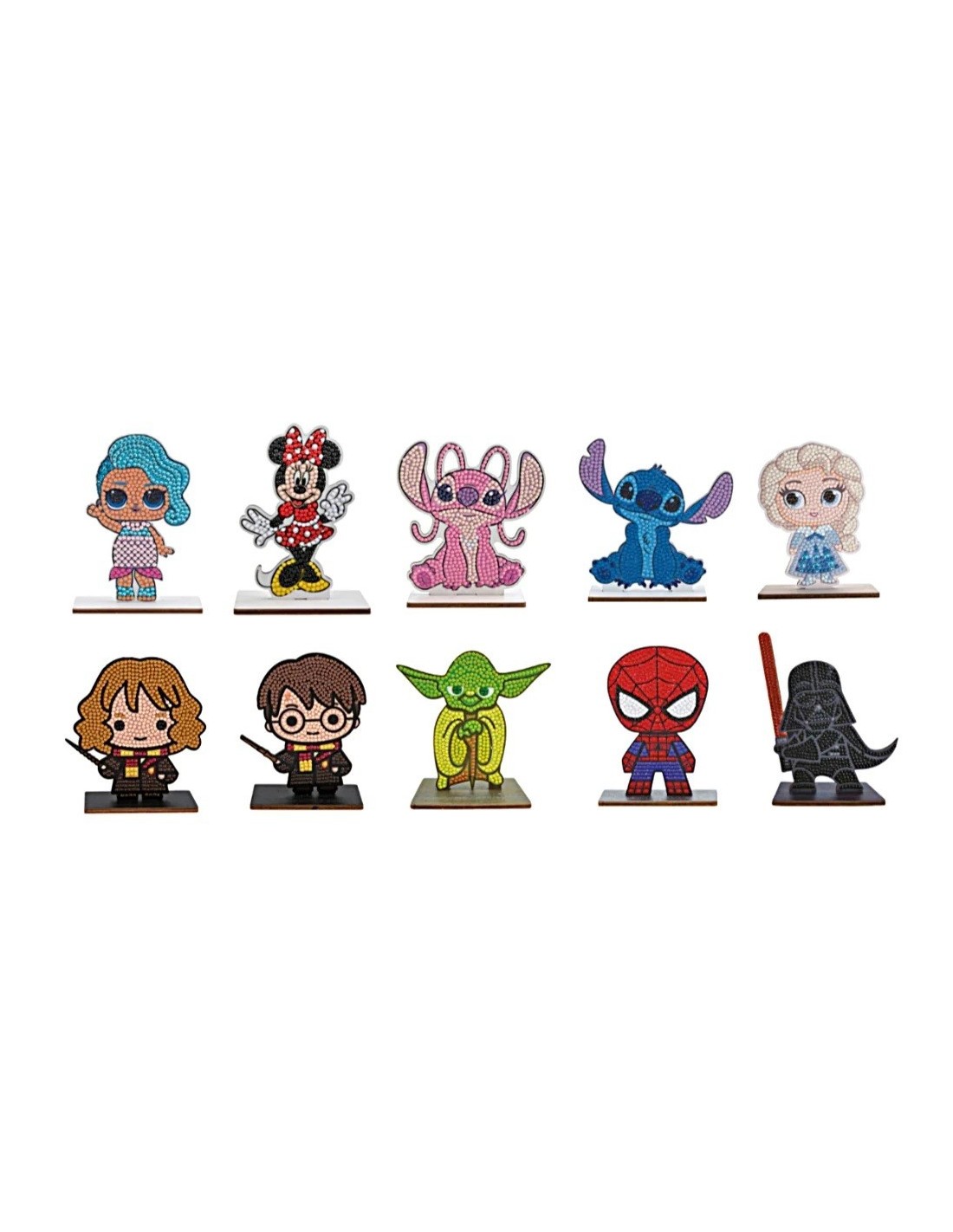 GIOCATTOLO PUBBLICIZZATO: vendita online CRISTAL ART BUDDIES PERSONAGGIO DISNEY ASSORTITO in offerta
