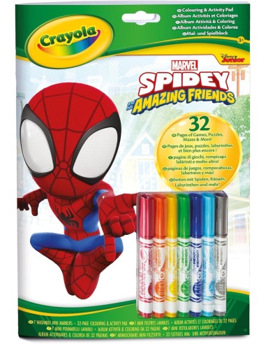 GIOCATTOLO PUBBLICIZZATO: vendita online ALBUM ATTIVITA' CON PENNARELLI, SPIDEY in offerta