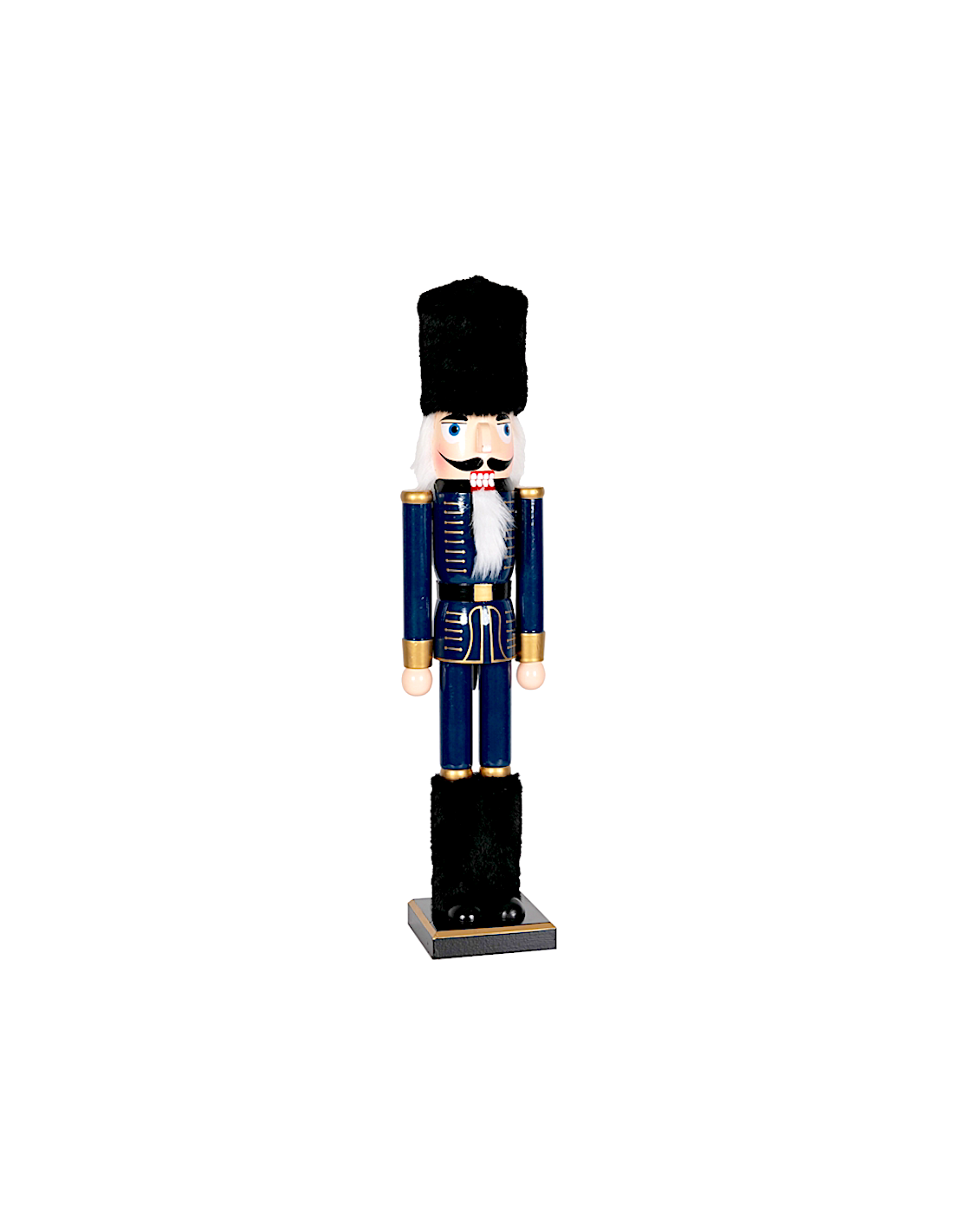 OGGETTISTICA NATALE: vendita online Decorazione schiaccianoci di Natale H61cm blu in legno - La magia di Natale a casa tua in...