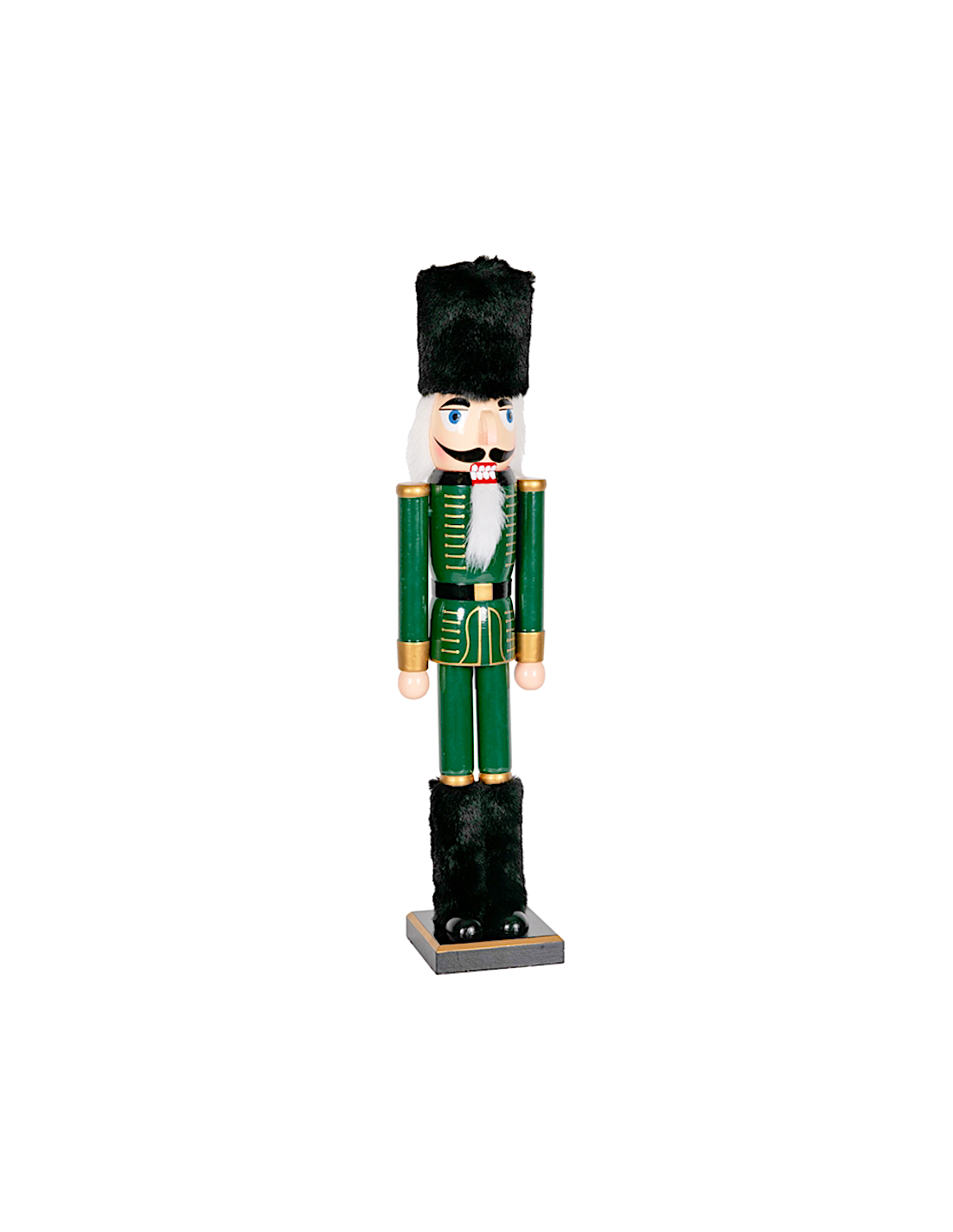 OGGETTISTICA NATALE: vendita online Decorazione schiaccianoci di Natale H30cm verde in legno - La magia di Natale a casa tua ...