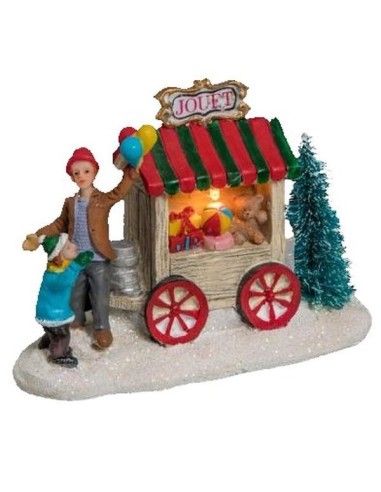 OGGETTISTICA NATALE: vendita online Accessorio per villaggio di Natale negozio di giocattoli 13X6X9CM assortito - La magia di...