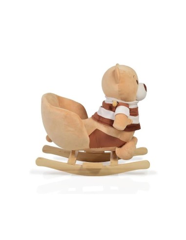 Moni Dondolo Orsetto in Legno con Suoni | Sicuro e Morbido da 12 Mesi | Shopincasa.it