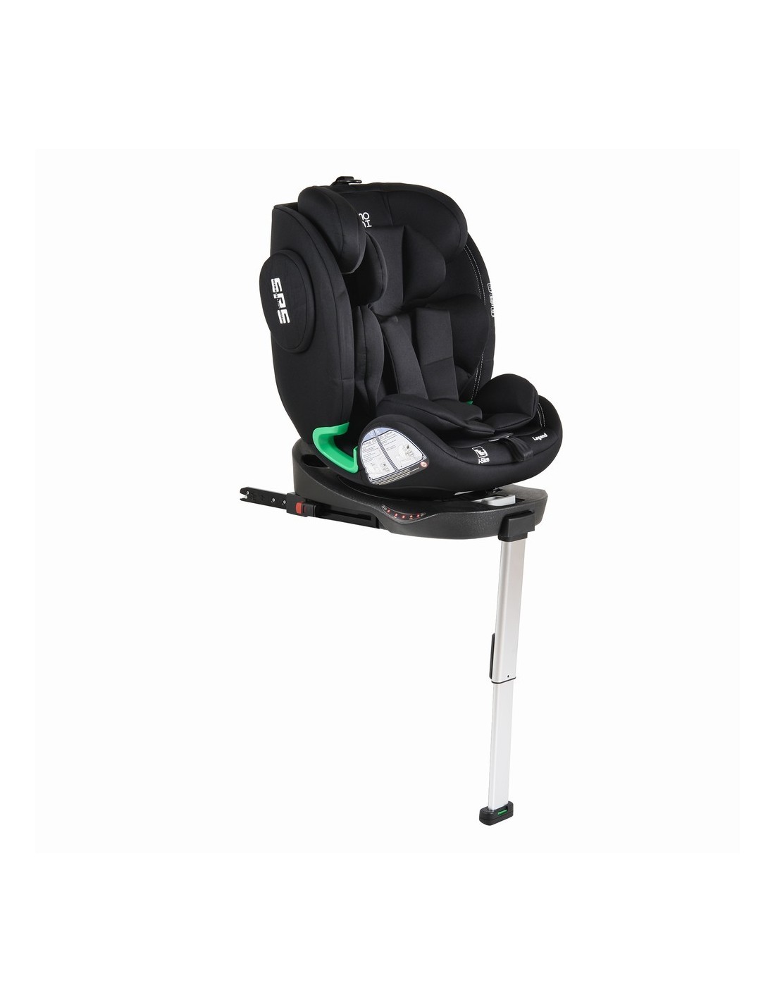 Moni Seggiolino Auto Legend 40-150 cm Nero | 3 in 1 ISOFIX 360° | Shopincasa.it