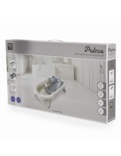 Moni Set Vasca da Bagno Pieghevole Palma Rosa | 3 Pezzi Sicuro e Salvaspazio | Shopincasa.it
