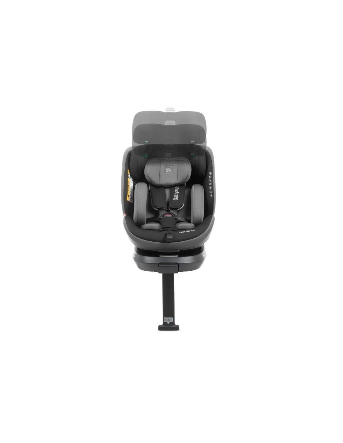 Baby Auto Seggiolino Auto Core I-Size 40-150 cm Anthracite | Girevole 360° con Isofix | Shopincasa.it