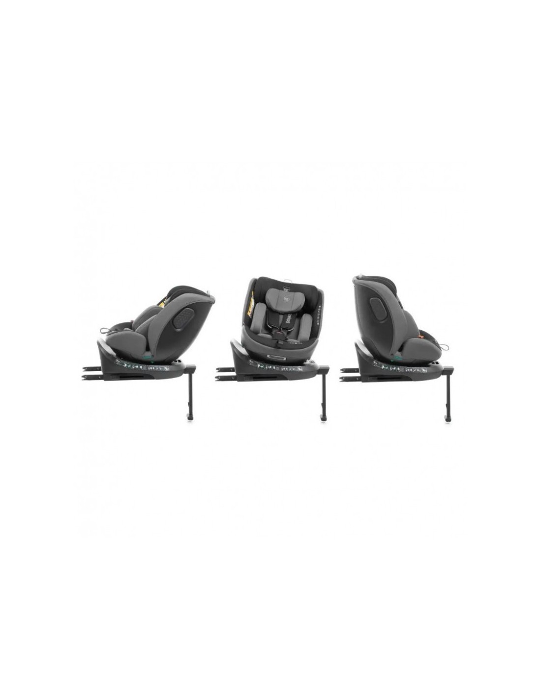 Baby Auto Seggiolino Auto Core I-Size 40-150 cm Anthracite | Girevole 360° con Isofix | Shopincasa.it