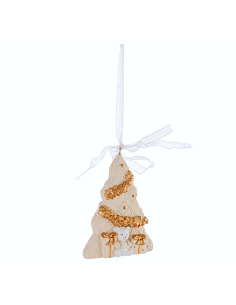 PENDENTE DARLING PINO BEIGE 7X9CM RESINA