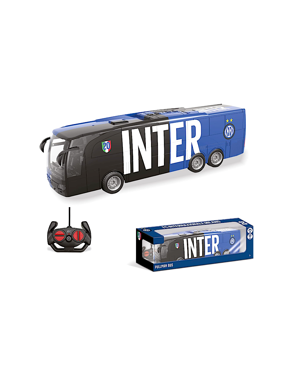 GIOCATTOLO PUBBLICIZZATO: vendita online INTER 63856 AUTOBUS 33CM R/C in offerta