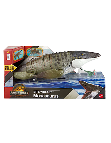 GIOCATTOLO PUBBLICIZZATO: vendita online JURASSIC WORLD JCH00 MOSASAURO MORDI E SPARA in offerta