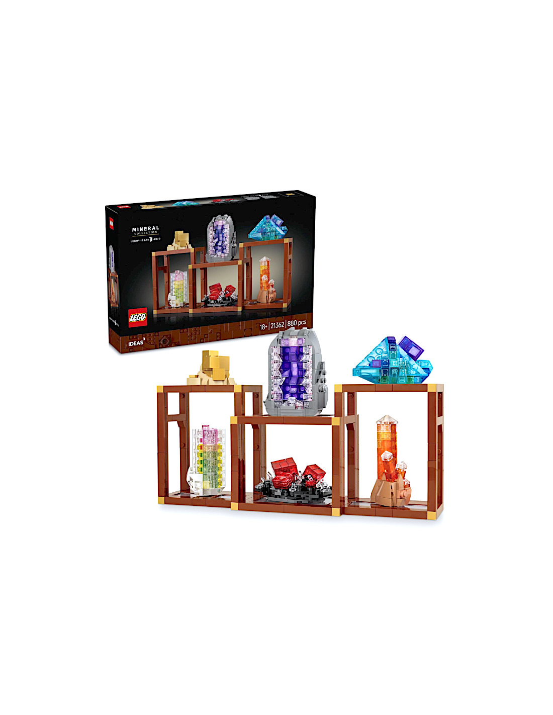 GIOCATTOLO PUBBLICIZZATO: vendita online IDEAS 21362 COLLEZIONE DI MINERALI in offerta