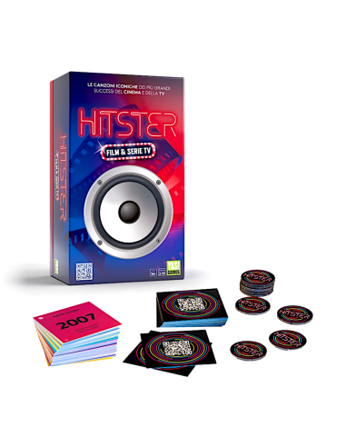 GIOCHI DI SOCIETA'E PUZZLE: vendita online GIOCO 1110100778 HITSTER FILM E SERIE TV in offerta
