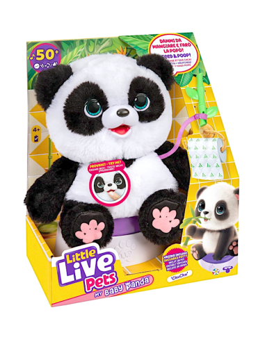PRESCOLARI: vendita online LIVE PETS 20486272 BABY PANDA CON VASINO in offerta