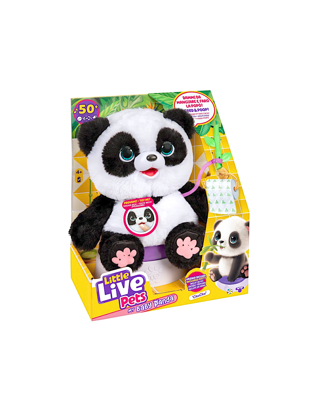 PRESCOLARI: vendita online LIVE PETS 20486272 BABY PANDA CON VASINO in offerta