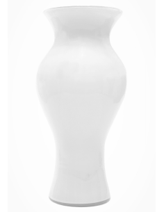 VASO AZZURRA 4057/3066 BIANCO H37CM su Shop in Casa